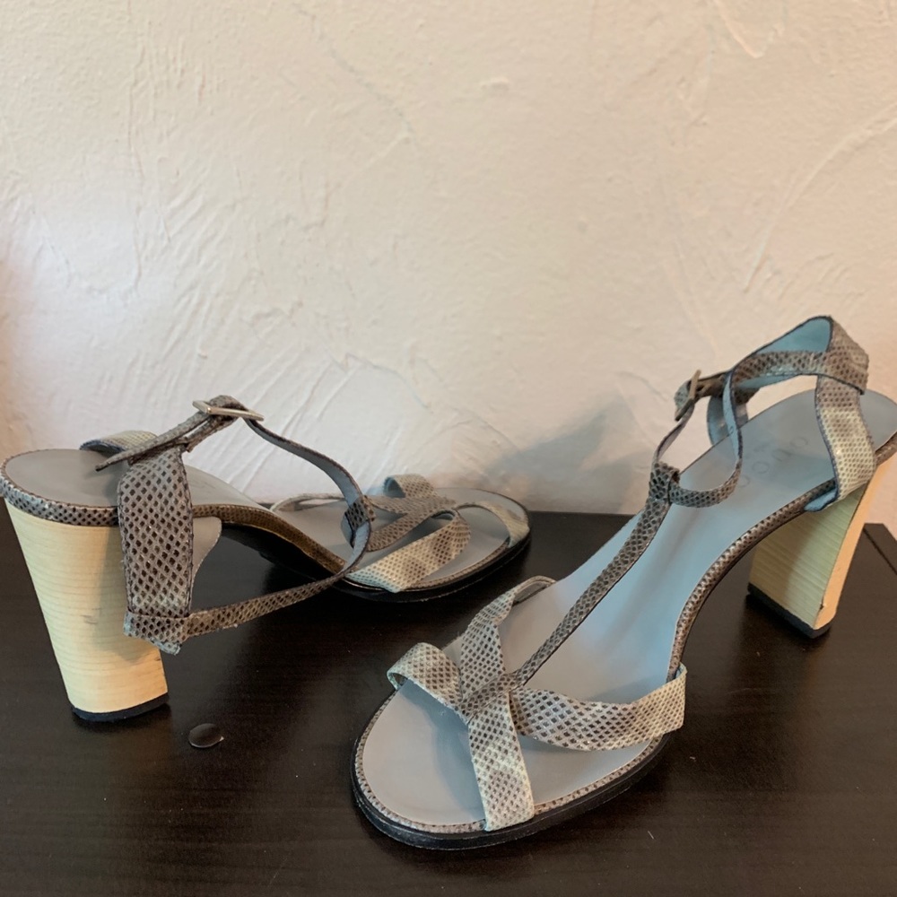 Gucci Snakeskin Heels
